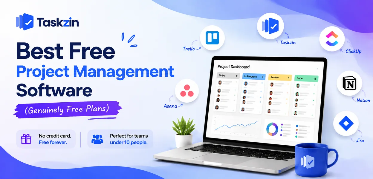 Comparison of free project management software plans and their usage limits