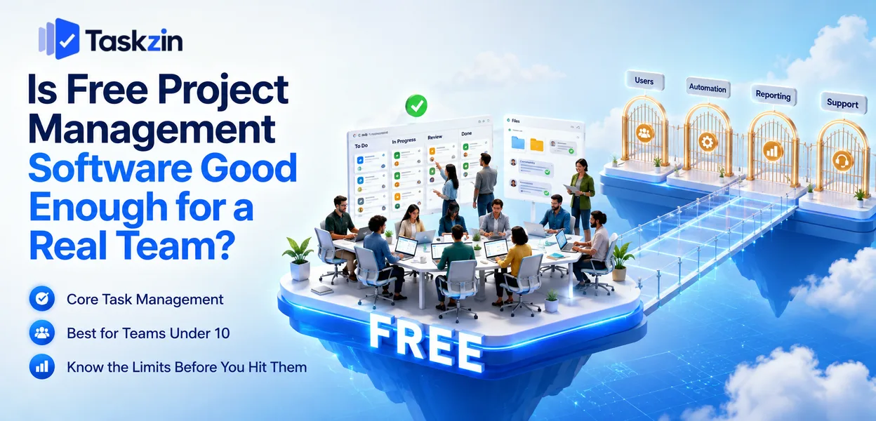 Free project management plan limits compared against paid tier capabilities