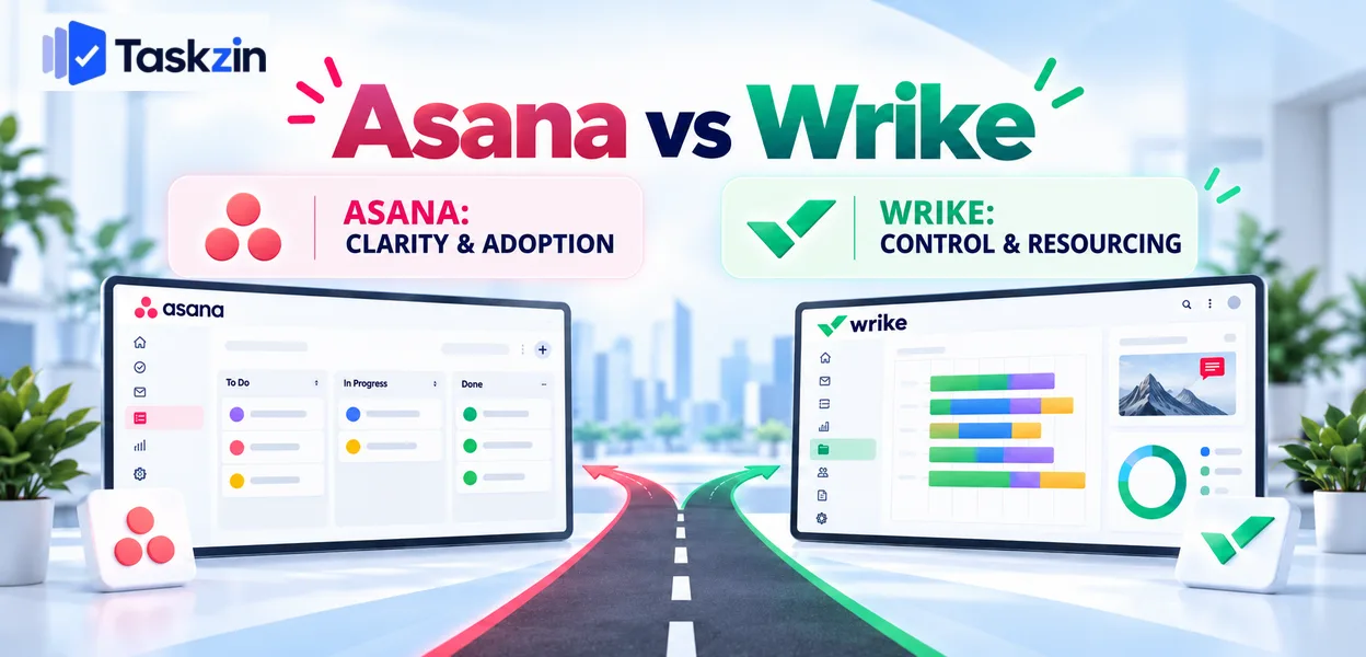 Asana clarity and adoption compared with Wrike resource control
