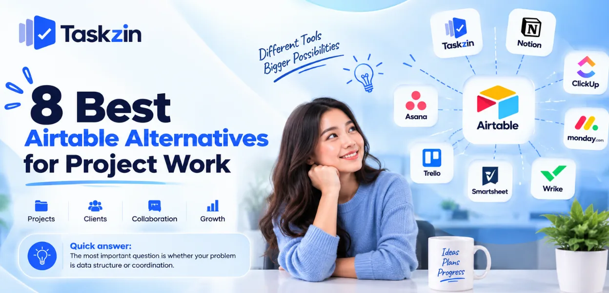 Eight Airtable alternatives compared on relations, dependencies and hosting
