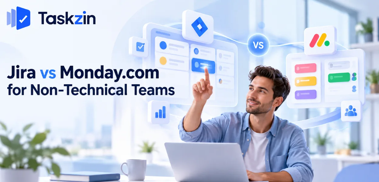 Jira and Monday.com compared for adoption by non-technical business teams